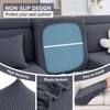 hyha - Fundas impermeables para cojín de sofá, resistentes al