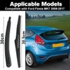 Ruolin Car Rear Windscreen Wiper, Black, Replacement Rear Wiper Arm