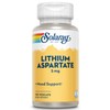 SOLARAY Lithium Aspartate Supplement 5 mg for Men & Women