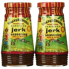 Walkerswood Traditional Jamaican Jerk Hot & Spicy 10oz 2/pack by Walkerswood