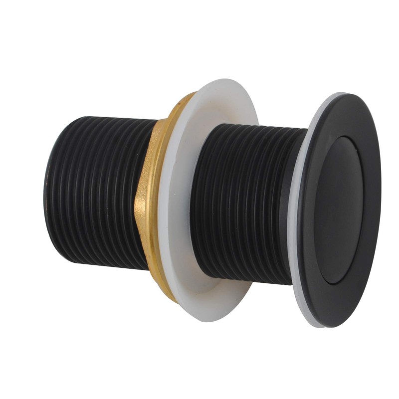 Brass Basin 32mm 40mm Pop Up Waste No Overflow Matt