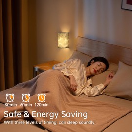 Shenmoyl Adhesive Battery Operated Wall Sconce Set of 2, 5000 mAh Battery Rechargeable Bulb with 12 RGB Colors, Stick on Wall Sconce No Drill Wall Lights, Pattern