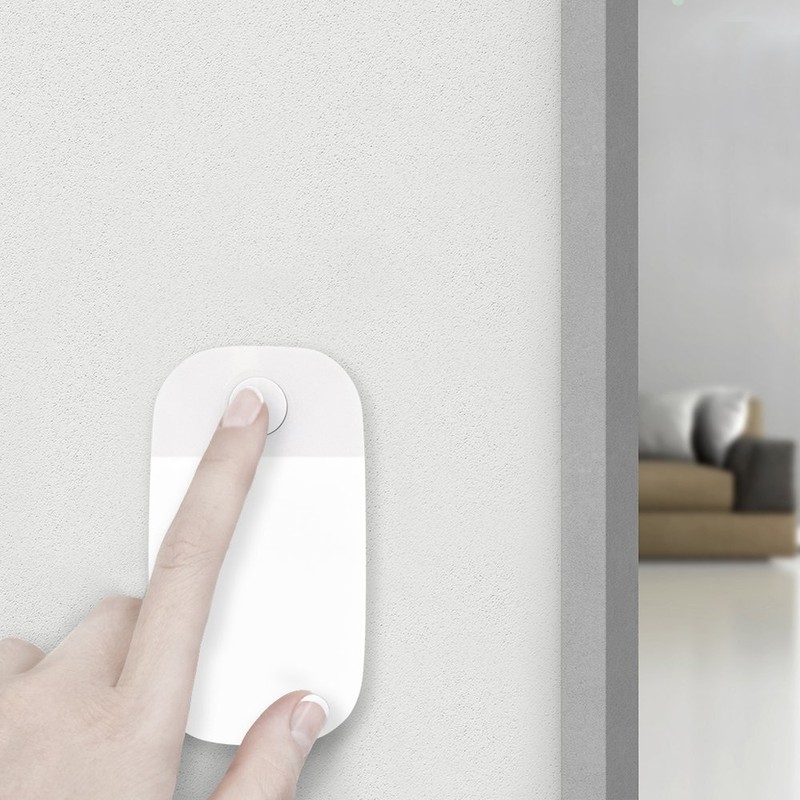 Electraline 58316 LED Night Light with On/Off Switch - White