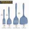 Silicone Spatula Set, 600°F Heat Resistant Silicone Spatula Turner Flipper