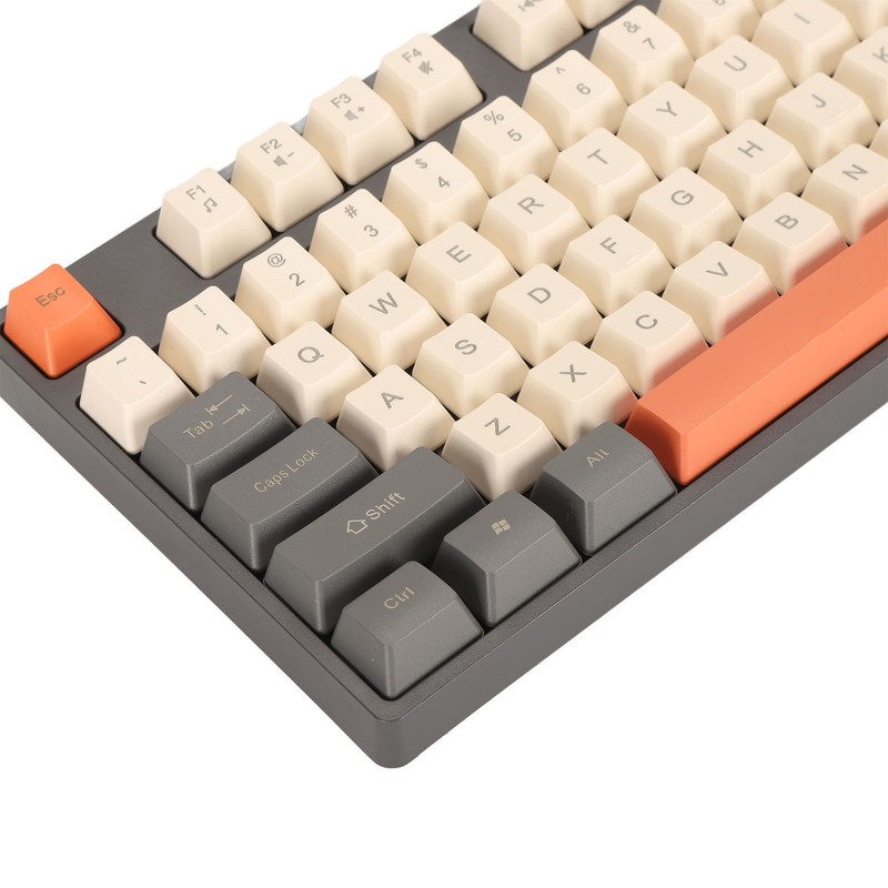 104 Keys Wired Keyboard 3 Colors Cute Gaming Keyboard USB