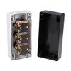 uxcell Push Button Switch Box Momentary NO NC Red Green