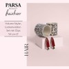 PARSA Beauty HAIR HERO Hair Rollers and Clips Set, Leopard