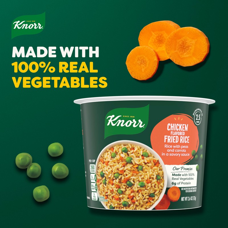 Knorr Rice Cup Chicken Flavored Fried Rice Delicious Rice Dish