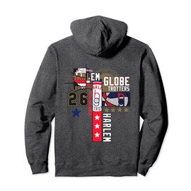 Harlem Globetrotters Logo Trickshot Masters Basketball Fan Pullover Hoodie