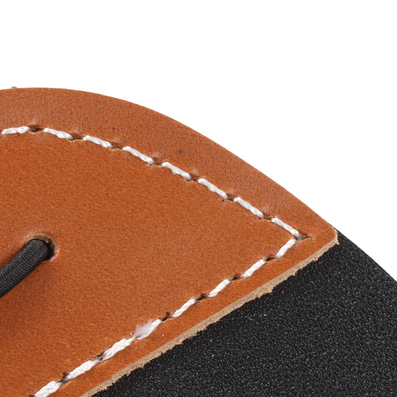 3pcs Archery Finger Tabs Thickened Double Layer PU Leather Archery