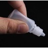 Yaphetss 50Pcs 20ml/0.7oz Empty Plastic Squeezable Dropper Bottles Refillable Eye