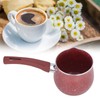 Single Handle Coffee Warmer Boiling Pot Mini Milk Pan Aluminum