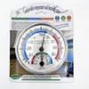 5" Indoor Outdoor Hygrometer/Thermometer, Humidity Gauge Indicator Temperature Humidity Monitor