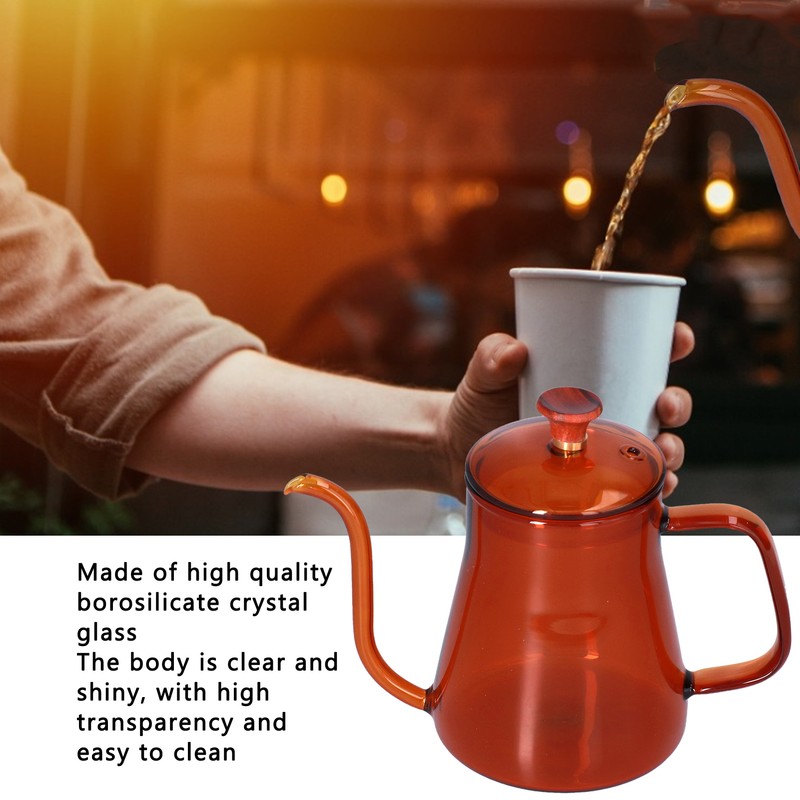 Long Spout Kettle Large Capacity Heat Resistant Easy to Clean