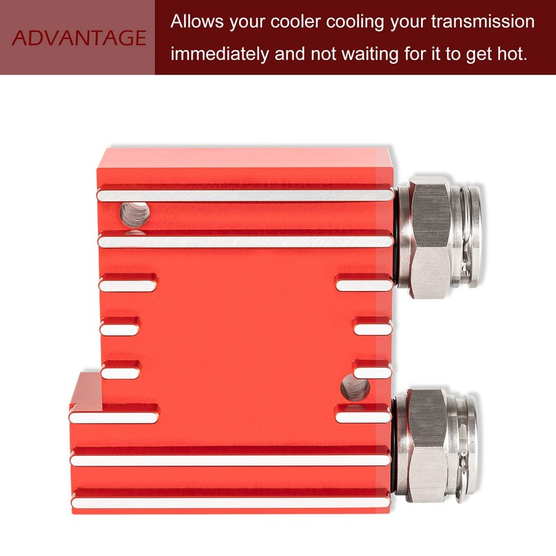 Transmission Cooler Thermostatic Bypass Upgrade Fit for 2013-2018 Dodge Ram