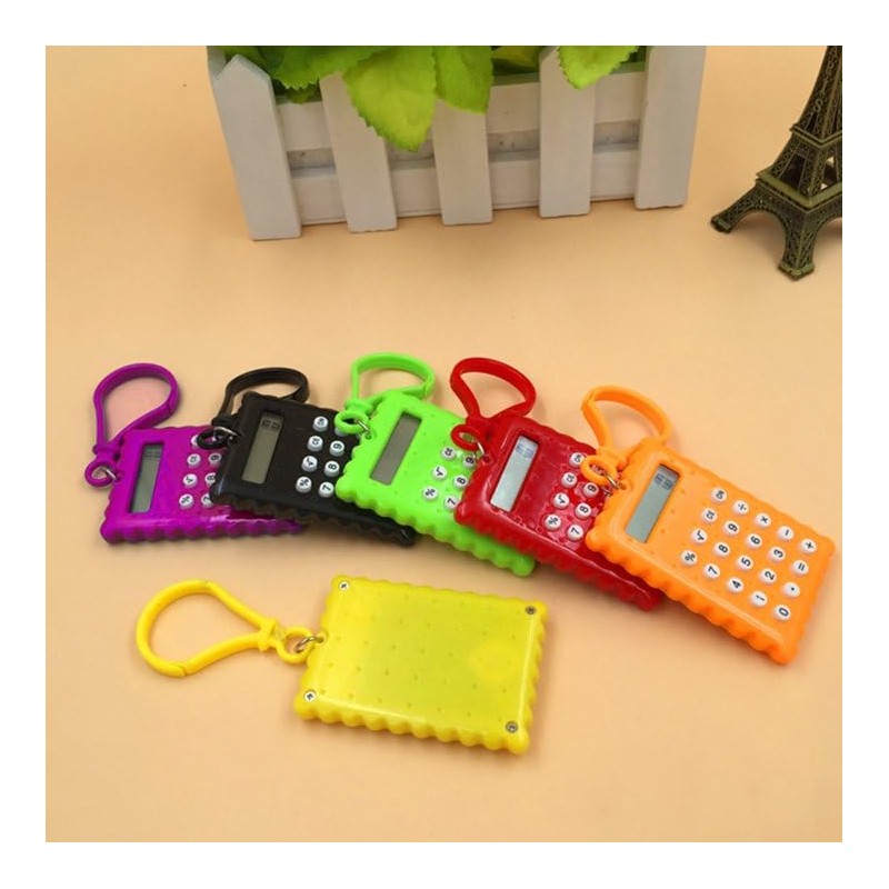 Office Electronics and Accessories Pocket Student Mini Electronic Calculator Biscuit