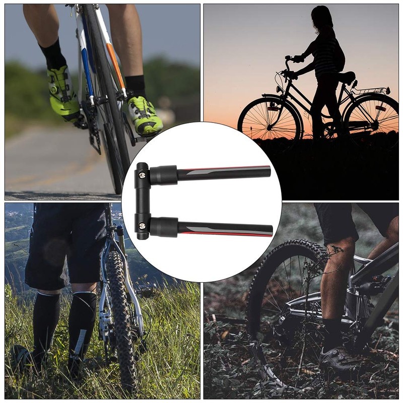 Bike Folding Handlebar, Aluminium Alloy Foldable Bike Handlebar, 31.8mm*560mm Handlebar