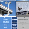 3 Pack Reflective Spinning Bird Deterrent, Wind Powered Aluminum Bird