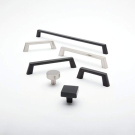 Liberty Hardware P34938-FB-C 128mm Soft Modern Pull, Black