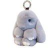 Plush Rabbit Keyring Cute Fluffy Pendant for Car Handbag Bags,