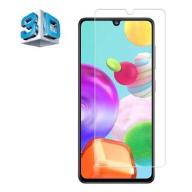 For Galaxy A41 Glass Film, Galaxy A41 SC-41A, SCV48, Fingerprint Authentication, [Made in Japan] Film Tempered Glass, LCD Protective Film, 9H Hardness, Shockproof, Shatterproof, Easy to Install,