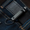 KeyUnity KM00 Keychain, Belt Keychain, Keyring, Belt Sash Clip, Double-Sided,