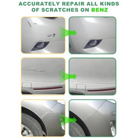 Cardiality Black/Jet Black(040/9040) Touch Up Paint Pen for Benz,Car Paint Scratch Repair Pen Quick and Easy Fix Auto Paint Scratch