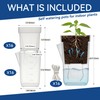 sunanday 16 Pack 2.5" Medium Self Watering Pots for Indoor