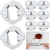 Copkim 8 Pcs Round Electrical Box Extender 4.35 Inch x
