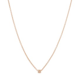 Honeycat Comet Necklace | Minimalist, Delicate Jewelry (Rose Gold)