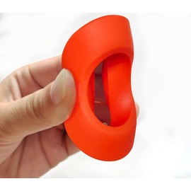 Lorsum 4Pcs Kayak Paddle Drip Rings, Rubber Canoe Paddle Drip Ring, Universal Fit Your Kayak Paddle Shaft, Paddle Accessories Replacement-Orange