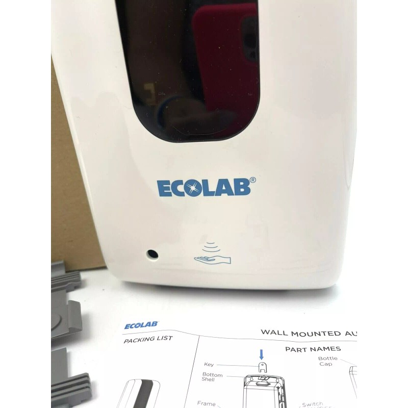 Ecolab brand new, IN THE box SANITIZER DISPENSER ECOLAB wall