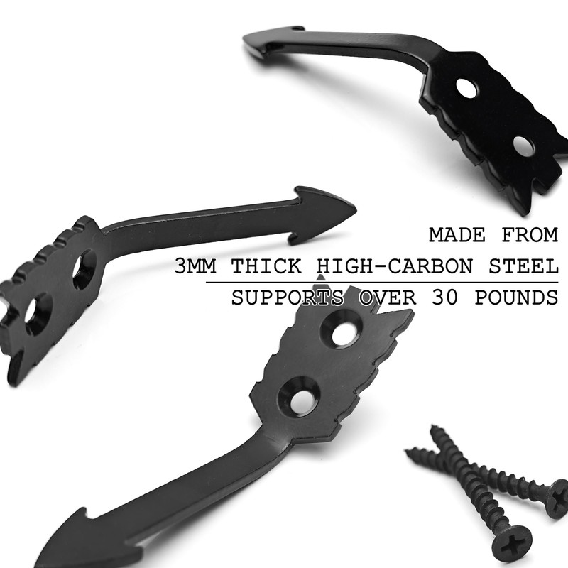 VMSIXVM European Deer Skull Mount Hanger, Euro Wall Mount Hanger