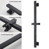 BANGPU Bathroom Shower Slide Bar, Adjustable Handheld Shower Holder Wall