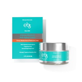 eb5 Intense Moisture Anti-Aging Moisturizer Face and Neck Cream - Tone retinol to tighten skin and Vitamin E A & B5 - 1.7 ounces to fade fine lines and wrinkles.Size / eb5 인텐스 모이스처 안티에이징 모이스처라이저 페이스 앤 넥 크림- 톤이 레티놀로 피부를 조여주고 비타민 E A & B5-1.7온스로 잔주름과 주름을 없애줍니다. Size