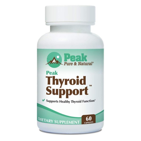 Thyroid Support by Peak Pure & Natural | Thyroid Supplement