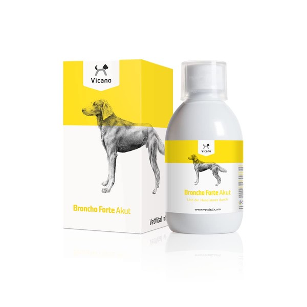 VetVital Vicano Broncho Forte Acute | 100 ml | Supplementary