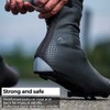 BBB Cycling Unisex's Shoe Covers WaterFlex 3.0, Black, 47/48