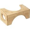 Squatty Potty Bamboo Flip Bathroom Toilet Stool - 7 and