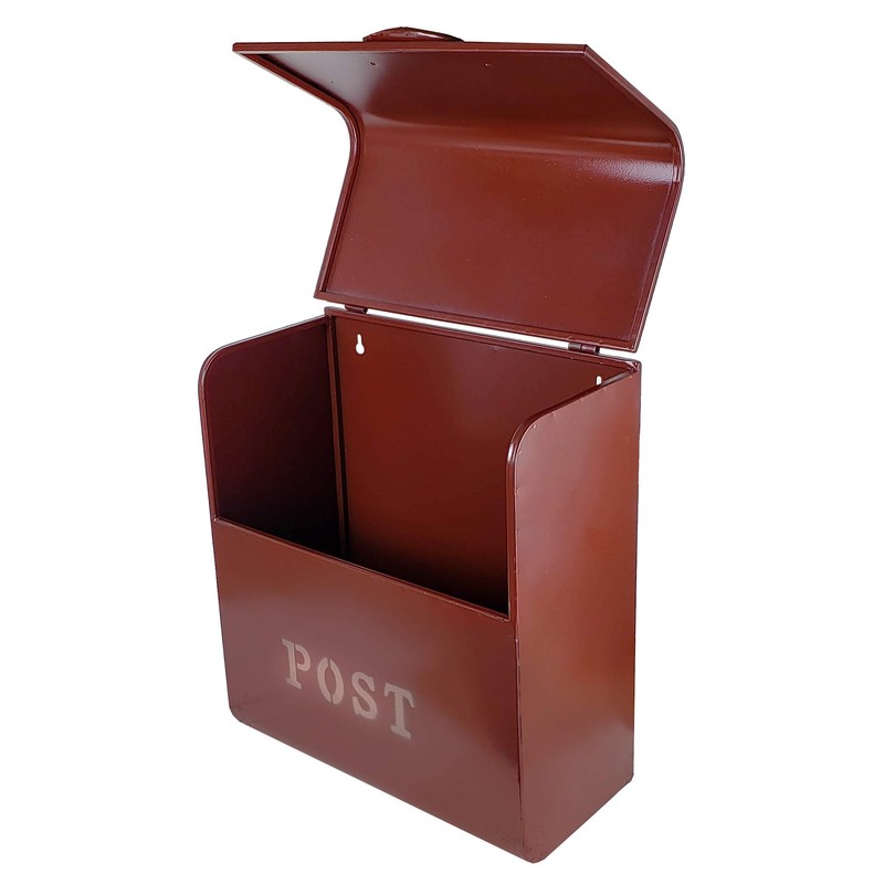NACH FZ-M1002RD CJ Powder Coated Finish Wall Mounted Post Box