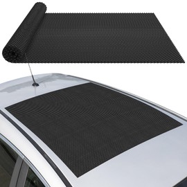 ﻿GADLANE NON SLIP Mat for Car Roof - 90x100cm Anti Slip Mat for Car Roof Bags, Car Roof Mat for Roof Bag Storage, Non Slip Mat for Car Boot, Cushioned PVC Protective Waterproof Mat - CUT TO SIZE