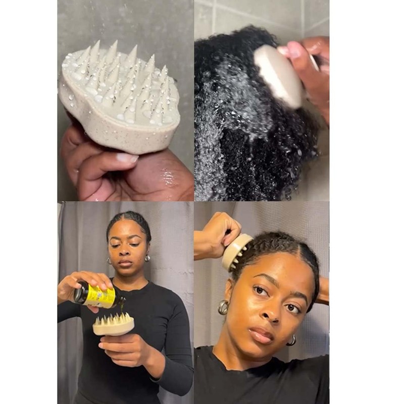 Cricket Scalp Massage and Shampoo Brush, Scalp Care, Scrub, Exfoliate,