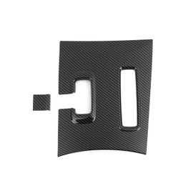 Linskip Gear Shift Panel Trim Compatible with Chrysler 300 & Dodge Charger 2011 2012 2013 2014, Charger Gear Shift Cover, Charger Interior Accessories(Carbon Fiber Pattern)