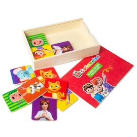 CoComelon Wooden Card Memory, SB-96-0006