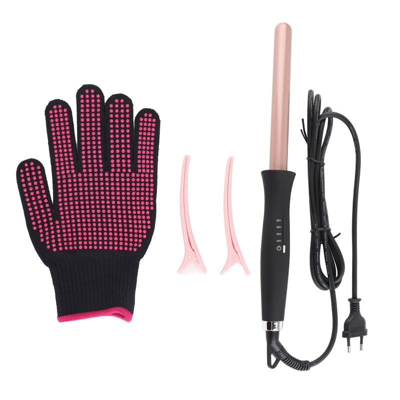 19mm Electric Hair Curler Adjust Temperature Nano Ceramic Coating Hair