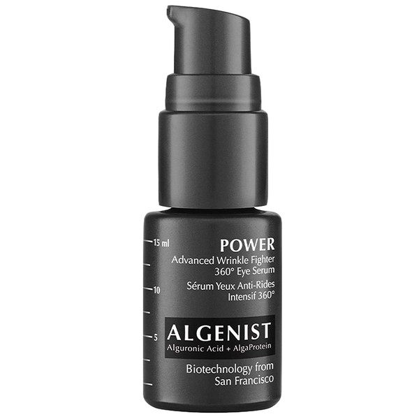 Algenist POWER Advanced Wrinkle Fighter 360° Eye Serum, Travel - Vegan & Fragrance-Free Under Eye Treatment - Non-Comedogenic & Hypoallergenic Skincare (5ml / 0.17oz)