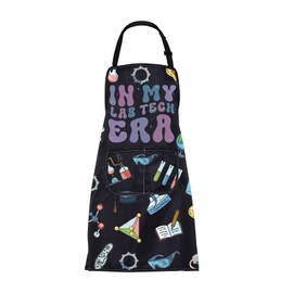 ENSIANTH Lab Tech Apron Lab Technician Gifts Laboratory Science Gifts In My Lab Tech Era Apron Medical Laboratory Tech Gifts (In My Lab Tech Era)