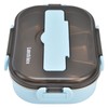 Lunch Box Removable Tray Keep Warm Function Food Grade Plastic