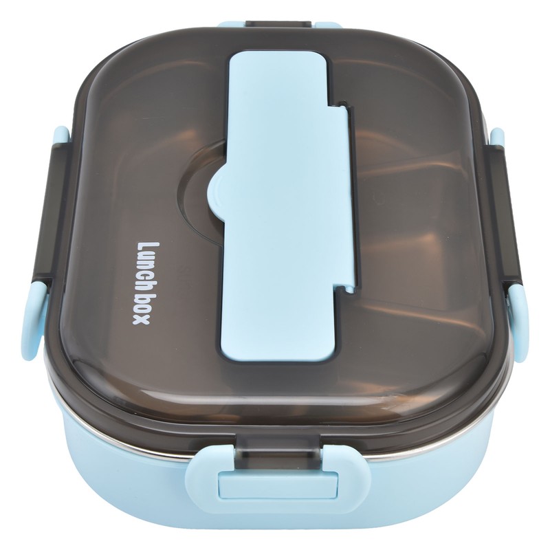 Lunch Box Removable Tray Keep Warm Function Food Grade Plastic