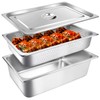 3 Pack Full Size 4 Inch, 6 Inch Hotel Pan